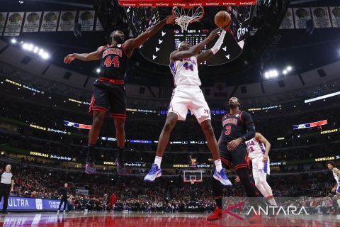 NBA: Chicago Bulls bekuk Philadelphia 76ers 105-92