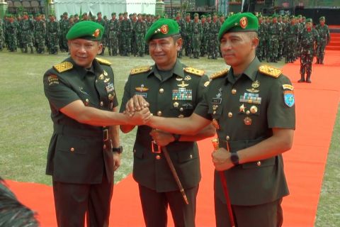 Pangdam XII/Tanjungpura pimpin sertijab Danrem 102/Panju Panjung