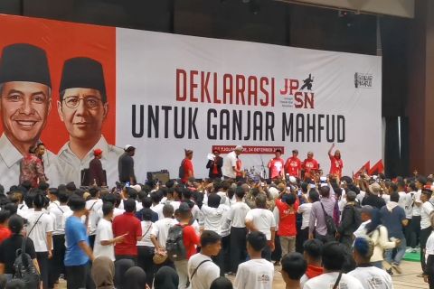 Ganjar dapat dukungan dari ribuan pesilat di Solo dan sekitarnya