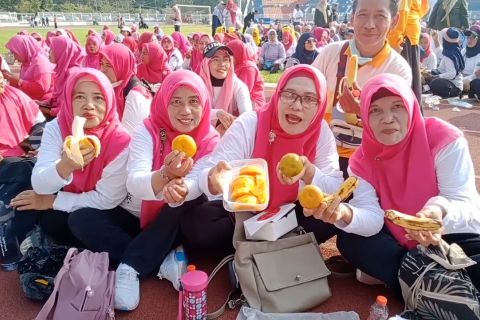 Gencarkan pola hidup sehat, Pemkot Tangerang ajak makan buah