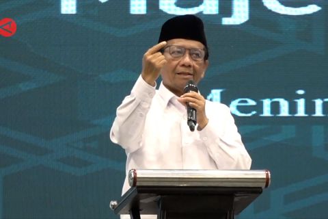 Janji Mahfud MD jika jadi wapres: Selesaikan aparat penegak hukum