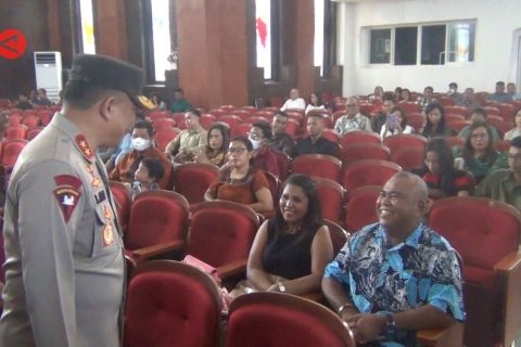 Kapolda Maluku dan Pangdam Pattimura cek kesiapan pengamanan Natal