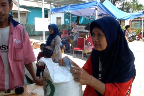 Pemkot Pangkalpinang salurkan 80 ton beras cadangan pangan pemerintah