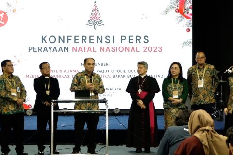 Menkominfo harap perayaan Natal jadi simbol kerukunan nasional