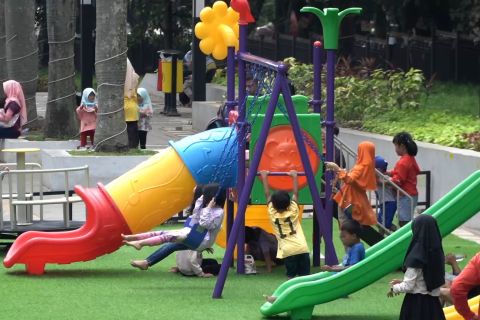 Wajah baru Taman Monumen Perjuangan, alternatif liburan di Bandung