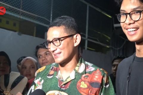 Sandiaga Uno sesuaikan jadwal kampanye dengan anak Ganjar Pranowo