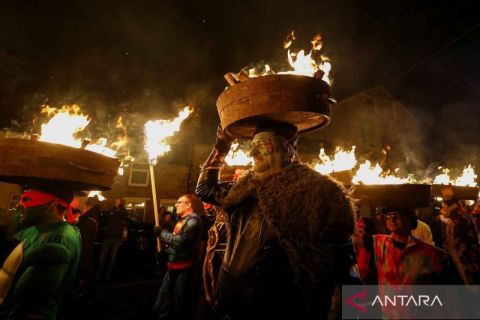 Tradisi unik sambut tahun baru di Inggris