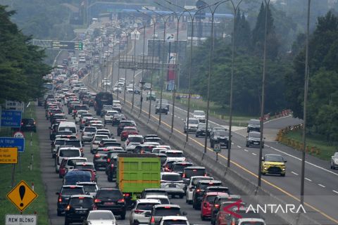 Kemacetan arus balik jalur wisata Puncak usai libur Tahun Baru 2024