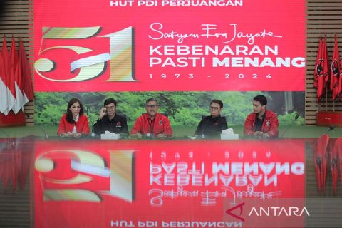 Peringatan HUT PDI Perjuangan mengusung tema Satyam Eva Jayate