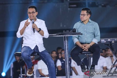 Bincang santai Resolusi Indonesia bersama Anies dan Muhaimin