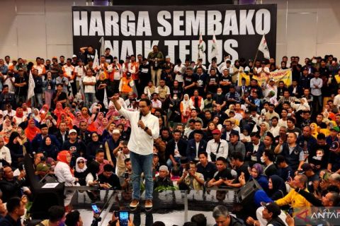 Anies Baswedan kampanye di Kendari