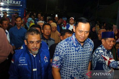 Safari politik AHY di Slawi