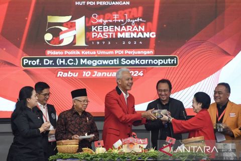 Peringatan HUT ke-51 PDI Perjuangan