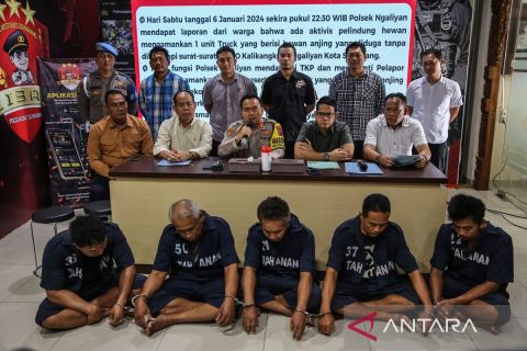 Kasus penyelundupan ratusan anjing di Semarang