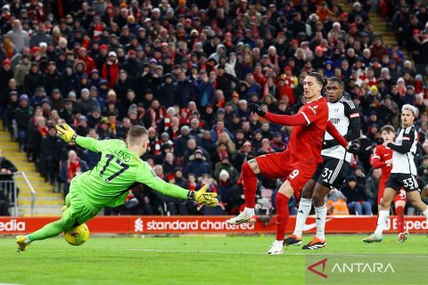 Piala Carabao : Liverpool sukses atasi Fulham di leg 1 semifinal