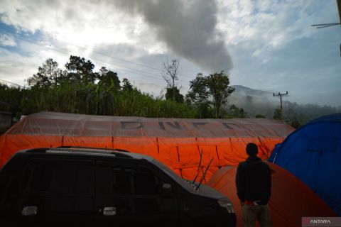 Gunung Marapi kembali bergejolak