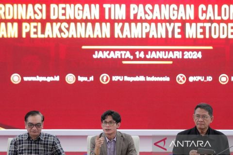 KPU gelar rapat persiapan kampanye metode rapat umum