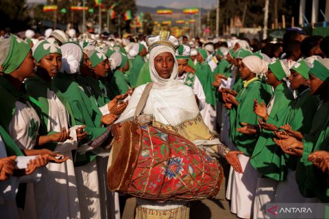 Kristen Orthodoks Ethiopia rayakan Festival Timket