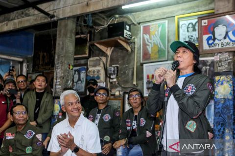 Slank deklarasi dukungan untuk Ganjar-Mahfud
