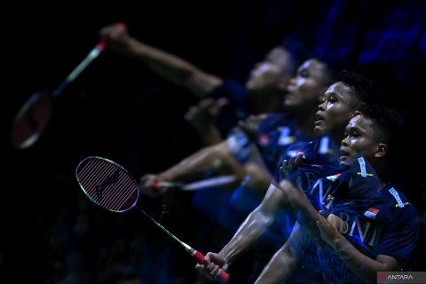Indonesia Masters 2024: Menang straight set, Ginting melaju ke babak 16 besar