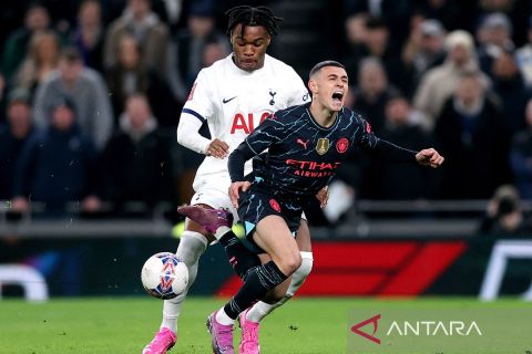 Piala FA : Manchester City taklukan Tottenham Hotspur 1-0