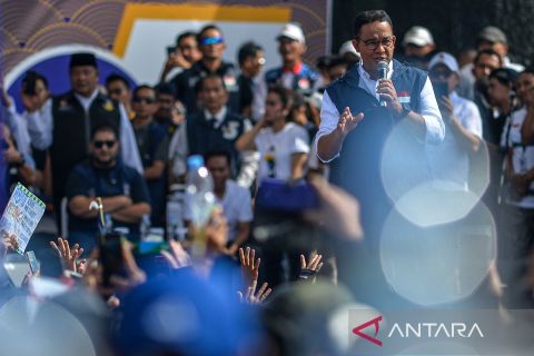 Kampanye akbar Anies Baswedan di Bandung