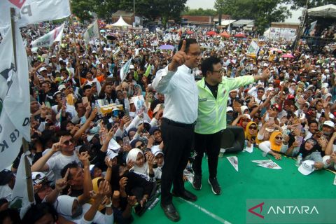 Anies-Muhaimin janji berantas mafia pupuk saat kampenye di Tegal