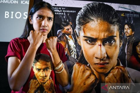 Peluncuran trailer film aksi "Bonnie" di Jakarta