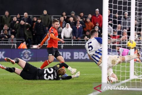 Liga Inggris: Luton Town bungkam Brighton 4-0