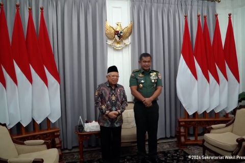 Temui Wapres, KSAD dapat arahan khusus