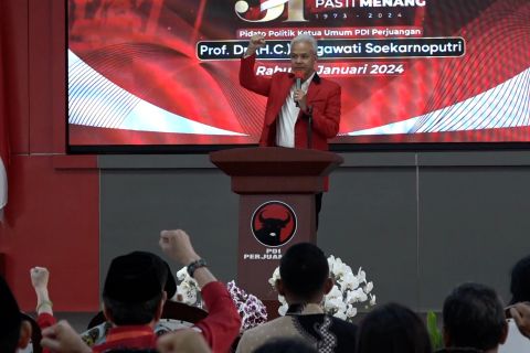 HUT ke-51 PDIP, Ganjar sebut partainya harapan 'wong cilik'