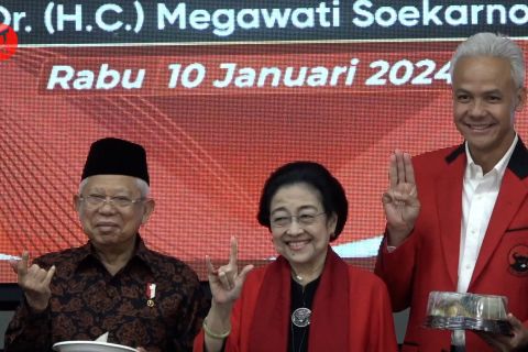 HUT PDIP jadi momen konsolidasi, ini pesan Megawati untuk Ganjar