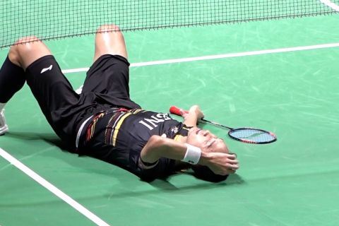 Jonatan Christie tuturkan pengakuan setelah gugur di babak pertama
