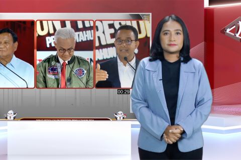 Debat capres dari tangkal serangan siber hingga modernisasi sistem