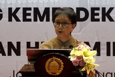 Menlu Retno: Indonesia dukung Palestina di Mahkamah Internasional