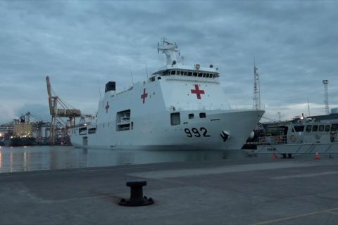 Indonesia kirim bantuan kemanusiaan ke Palestina dengan KRI Radjiman