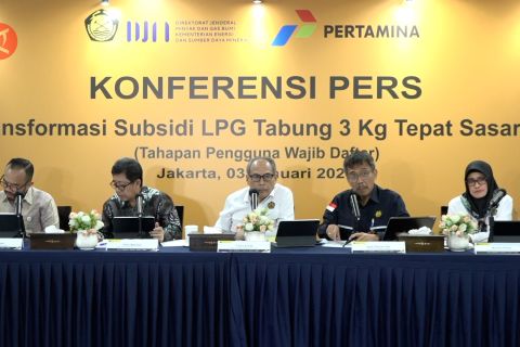 Sebanyak 31,5 juta NIK telah lakukan transaksi LPG 3kg