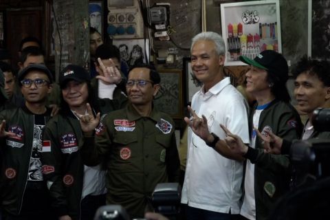 Slank deklarasi dukung Ganjar-Mahfud pada Pilpres 2024