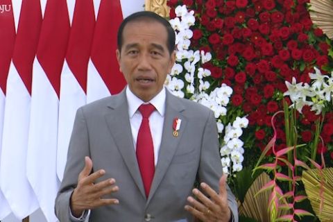 Ucapan selamat dari Presiden Jokowi untuk Skuad Garuda