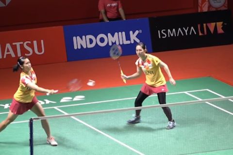 Semifinal Indonesia Masters, Lanny/Ribka kalah dari unggulan keempat