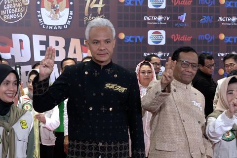 Usai debat cawapres terakhir, Mahfud MD: Terima kasih Pak Jokowi