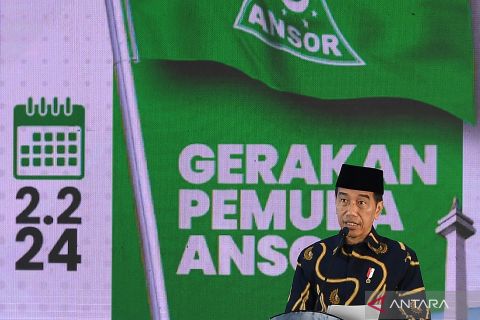 Presiden buka kongres GP Ansor di terminal penumpang kapal Pelni Tanjung Priok