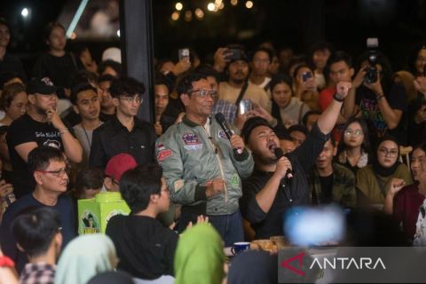 Mahfud MD hadiri diskusi Tabrak Prof di Yogyakarta