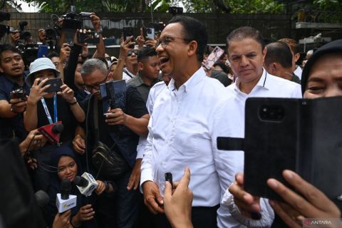 Anies tanggapi hasil hitung cepat Pemilu 2024