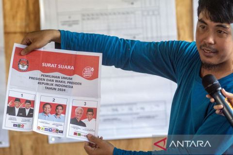 Perhitungan suara Pilpres di Palu