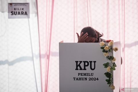 Hasil penghitungan suara di TPS capres cawapres