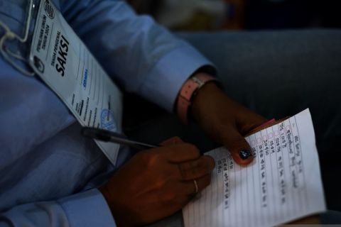 Rapat Pleno Terbuka di Kecamatan Baruga