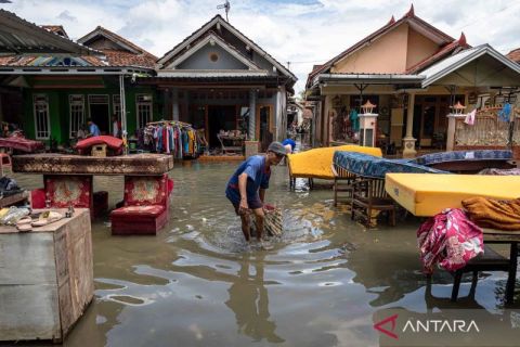 Banjir masih merendam sebagian wilayah di Demak