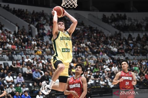 Timnas basket Indonesia dikalahkan Australia 51-106