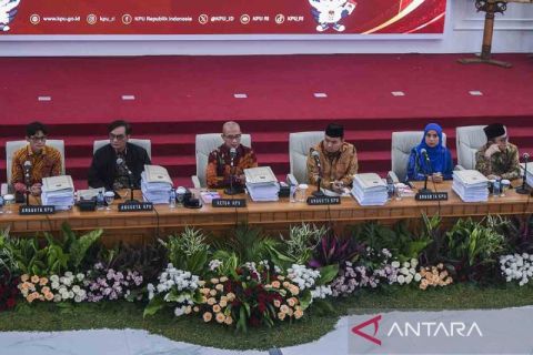 KPU tunda pleno rekapitulasi penghitungan suara Pemilu 2024